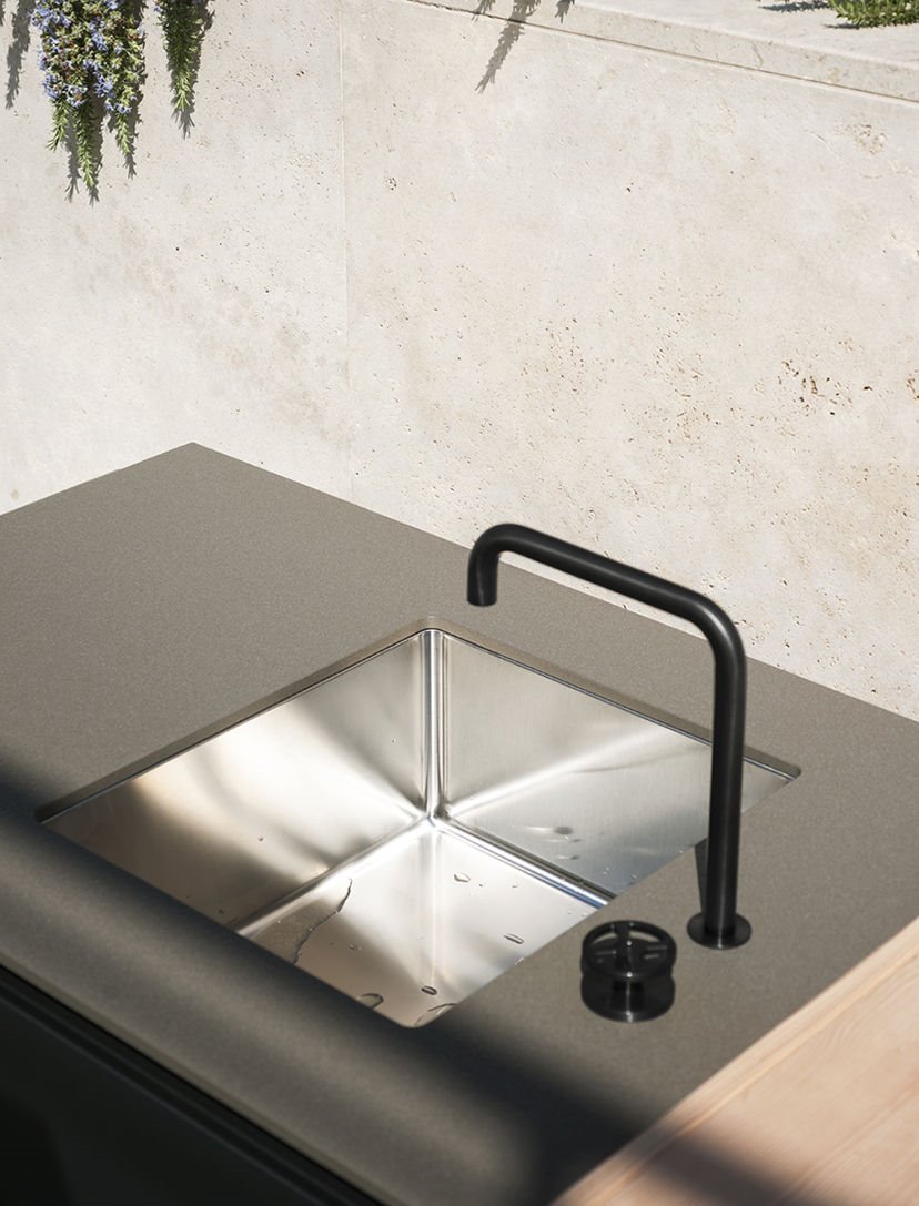 Cucina Norma Roda Outdoor Kitchen lavabo washbasin